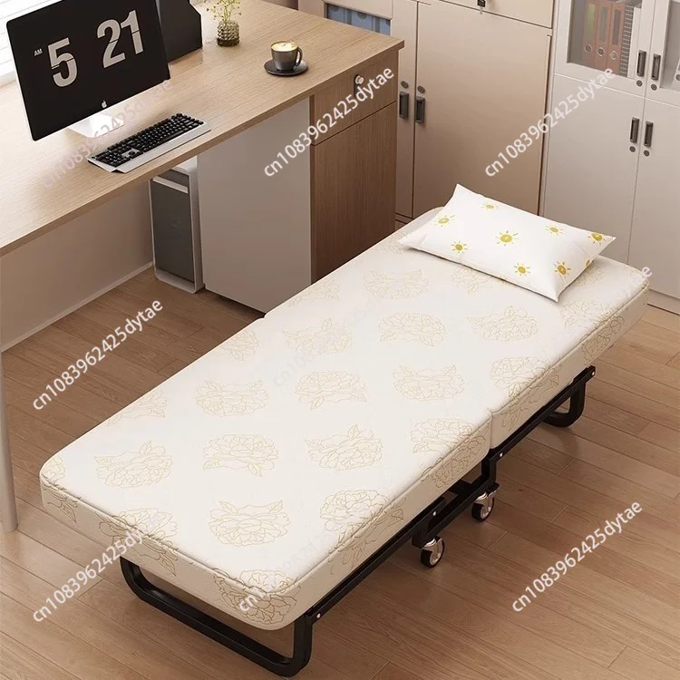 Single folding bed wine, hospital escort bed, office lunch break bed