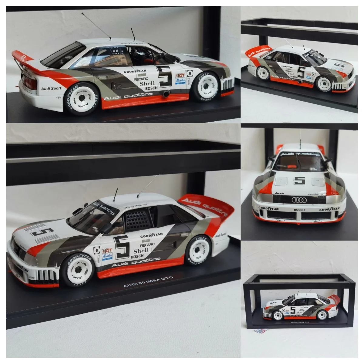 

WERK83 Diecast 1/18 Scale AUDI 90 1989 IMSA GTO #5 H2H4 Alloy Car Model
