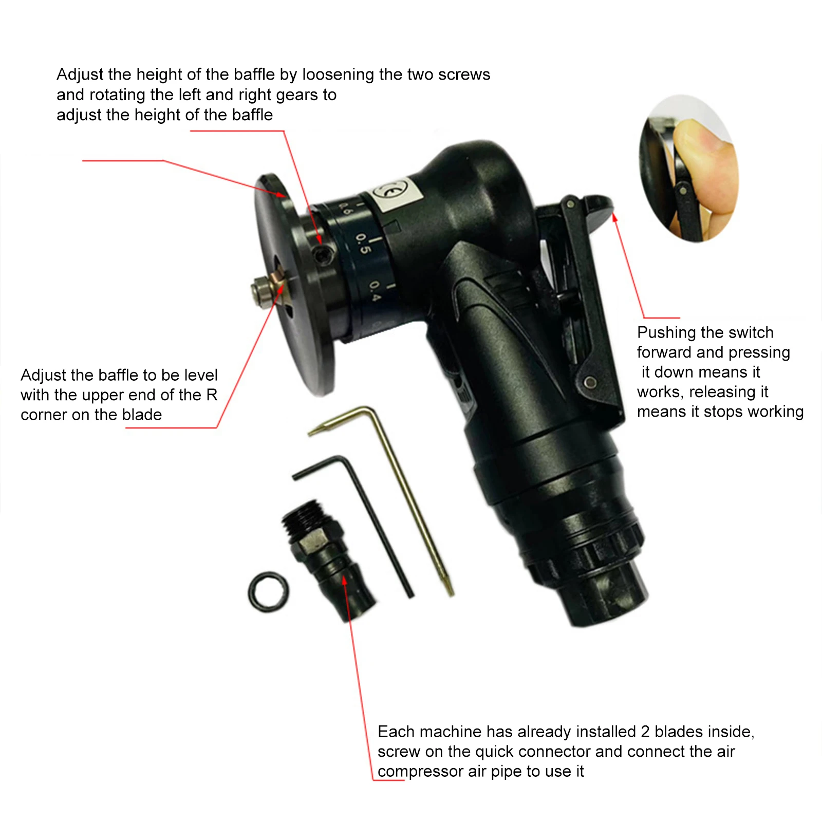 زاوية طاحونة الهوائية الشطب بندقية 30000RPM طاحونة الهواء للمعادن الخشب الاكريليك Deburring تشذيب آلة طحن
