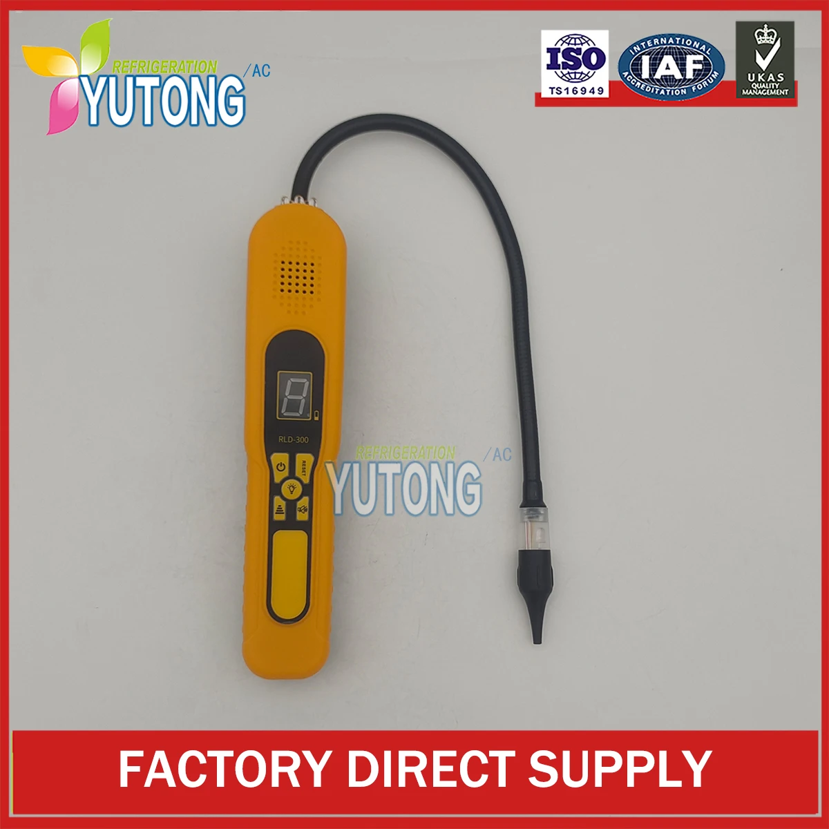 RLD-100 RLD-200 RLD-300 semiconductor halogen gas refrigerant leak detector with intelligence, high quality testing instrument