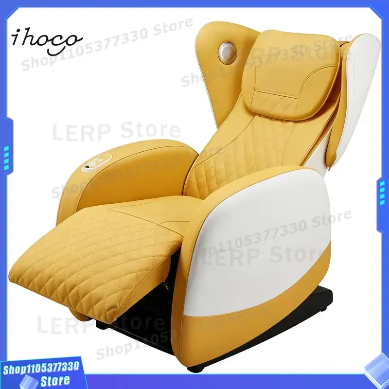 IH-5008 Portable Home Massage Chair 2 in 1 Sofa Compact Design Bluetooth USB 3 Modes Easy Move Small Space Furniture