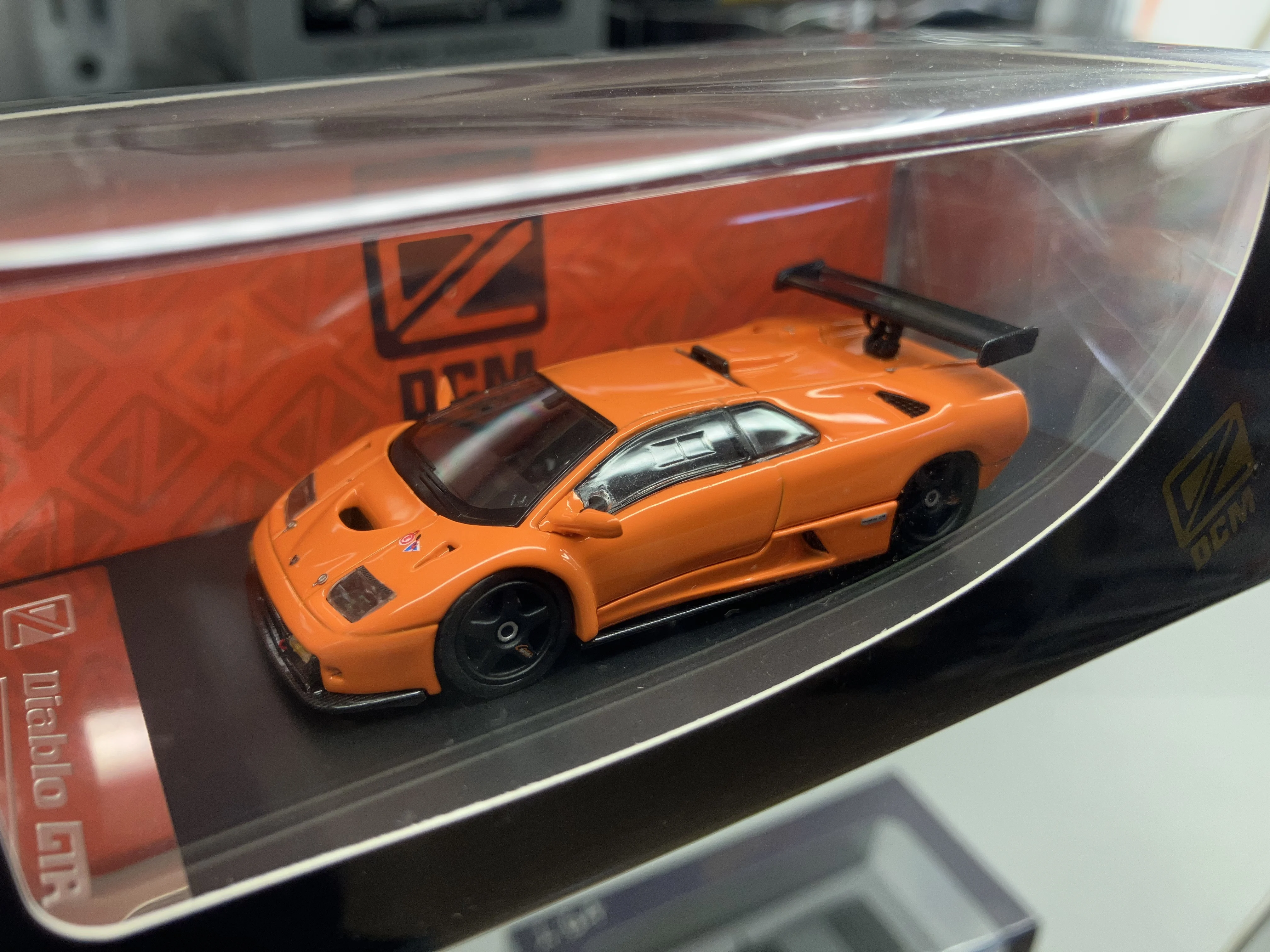 

DCM 1/64 Scale Diablo GT 1999 Orange Diecast Car Model Toy Gift Diecast Model Car Limited Edition Alloy