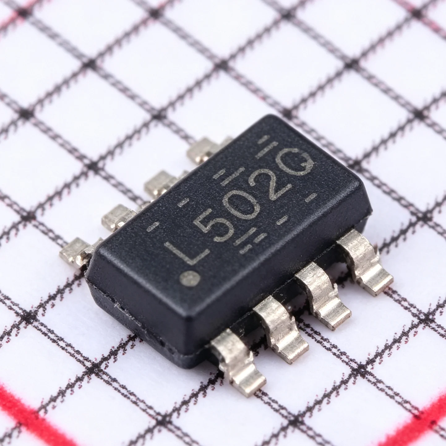 10PCS LM74502QDDFRQ1 Marking L502Q SOT-23-8Pin 3.2V to 65V NEWoriginal IC chip Automotive reverse polarity protection controller