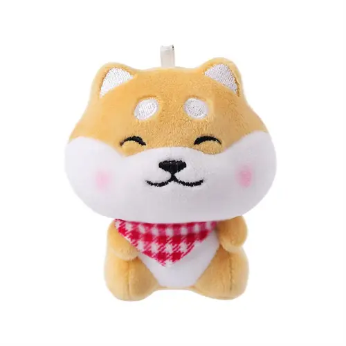 봉제 인형 강아지 키체인 패션 귀여운 스카프 동물 스카프 시바 키링, 만화 배낭 강아지 펜던트 학교 가방 Best5 봉제 인형 강아지 키체인 패션 귀여운 스카프 동물 스카프 시바 키링, 만화 배낭 강아지 펜던트 학교 가방 Best5