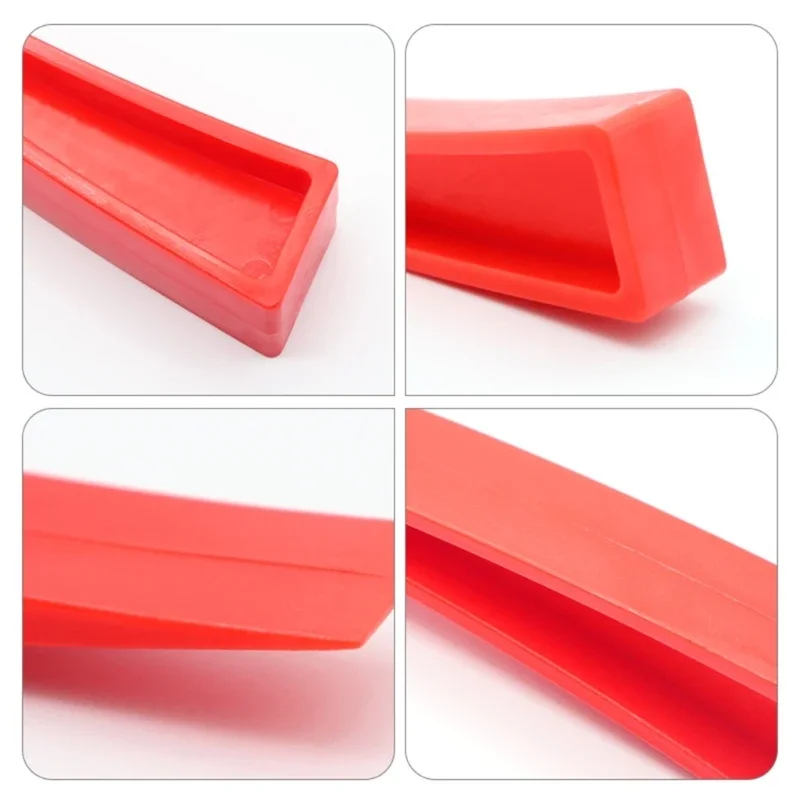 1pc New PDR Dent Plastic Red Car Universal Crowbar Enlarger Door Recess Body Window Door Wedge Remove Repair Hand Tools