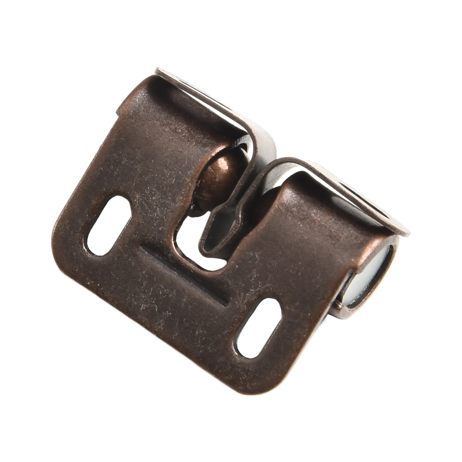 

Furniture Hardware Cabinet Door Latch Mounting Screws Included Polished Finish Securely Closed Cabinets Sprung Roller Catches