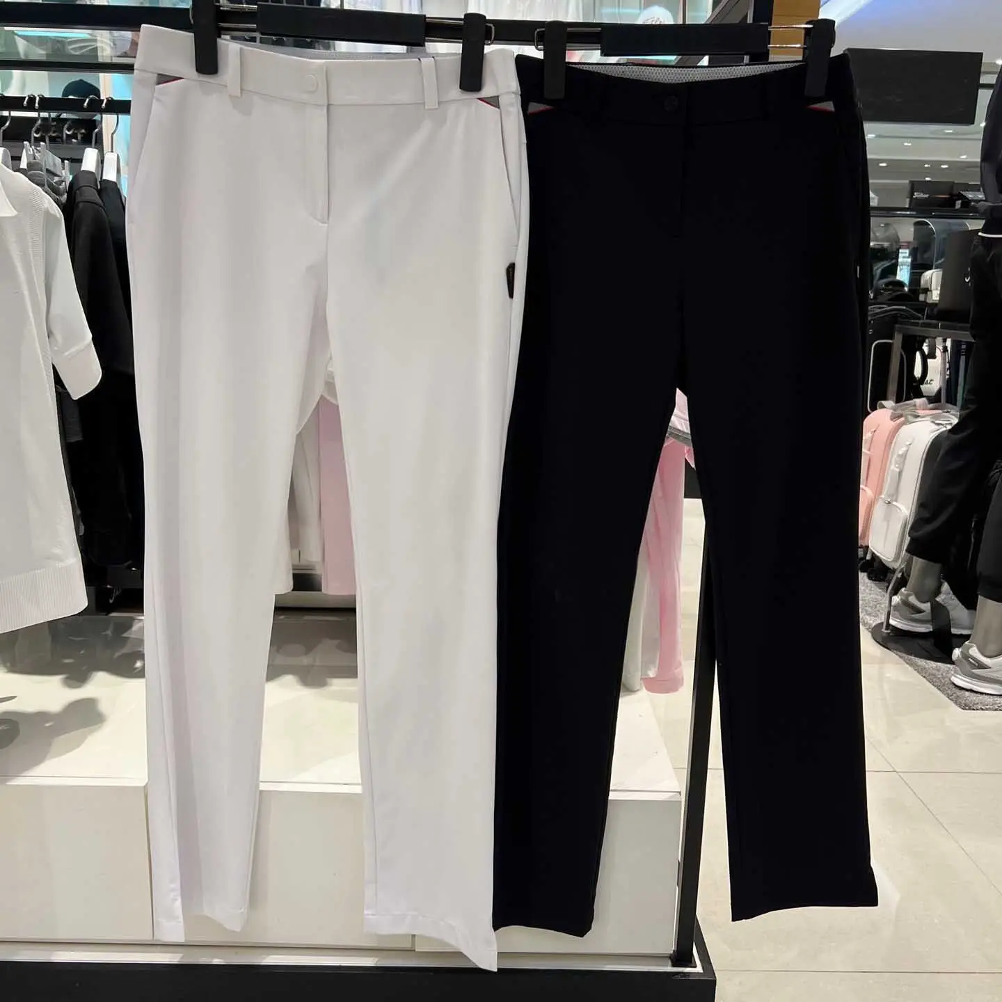 

Новая одежда для гольфа в корейском стиле, 26 летних женских брюк с эластичной резинкой на талии, повседневные универсальные женские брюки