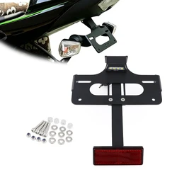 Fit For Kawasaki Ninja ZX-10R ZX10R 2008-2010 ZX6R ZX-6R 2018 Rear Tail Tidy License Plate Holder Bracket Fender Eliminator kit