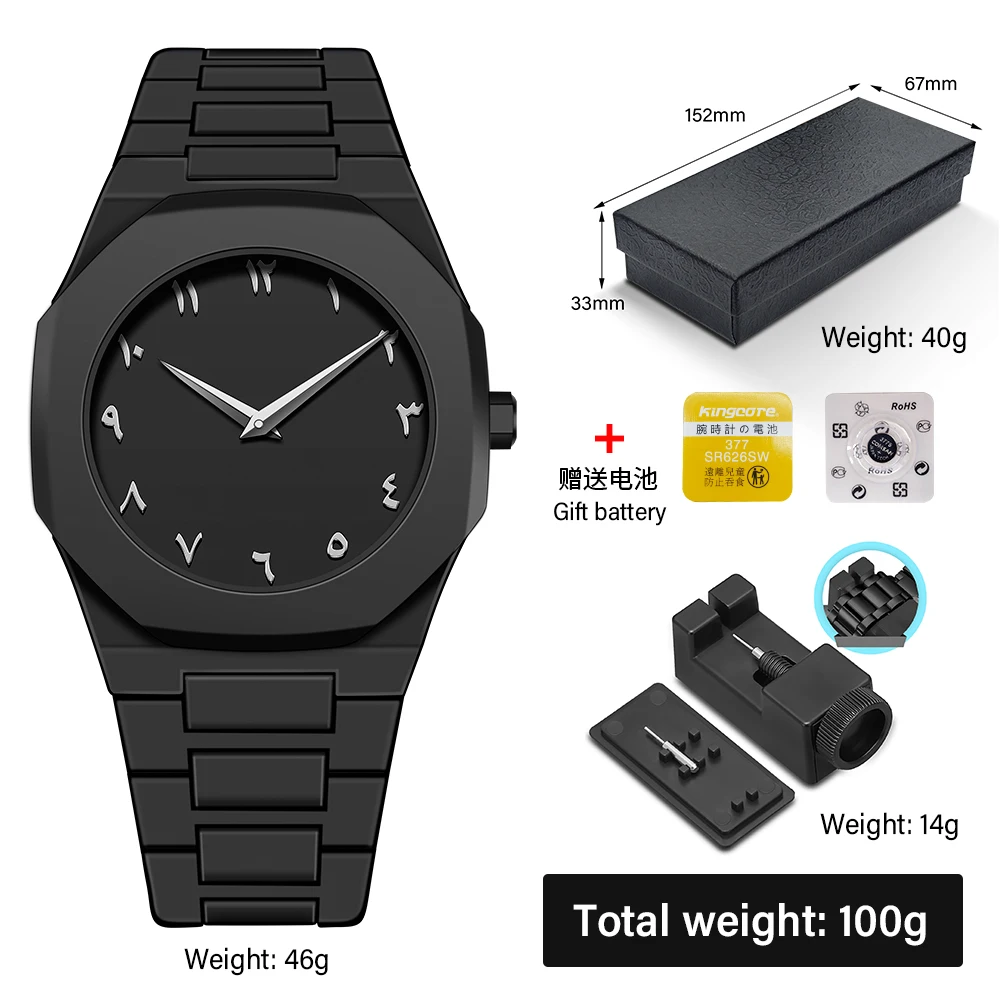 ﻿ Personalized, fashionable, sporty lightweight men's quartz watch 30M waterproof minimalist watch plastic neutral watch