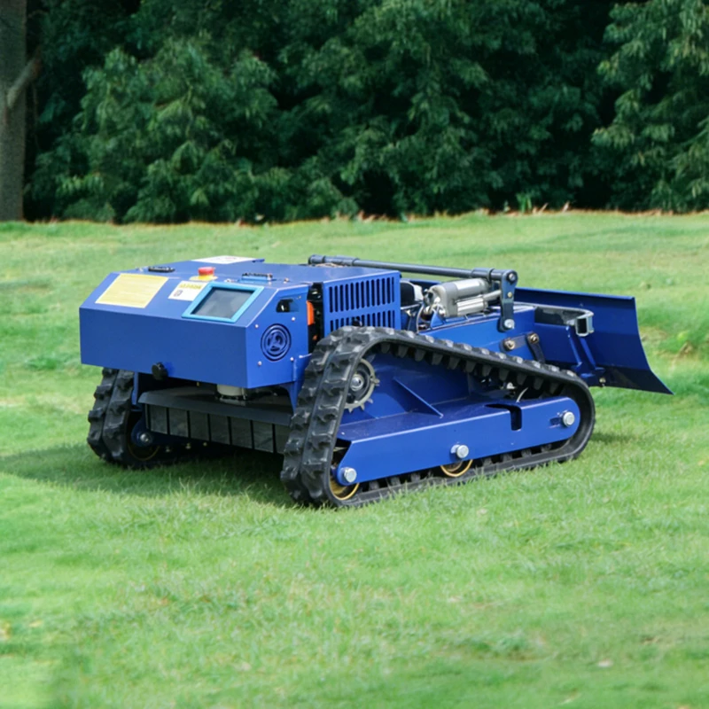 Customized Oem Accepted Gas Powered GPS Lawn Mower Grass Cutting Machine Lawn Mower Robot Adjustable Cutting with Display
