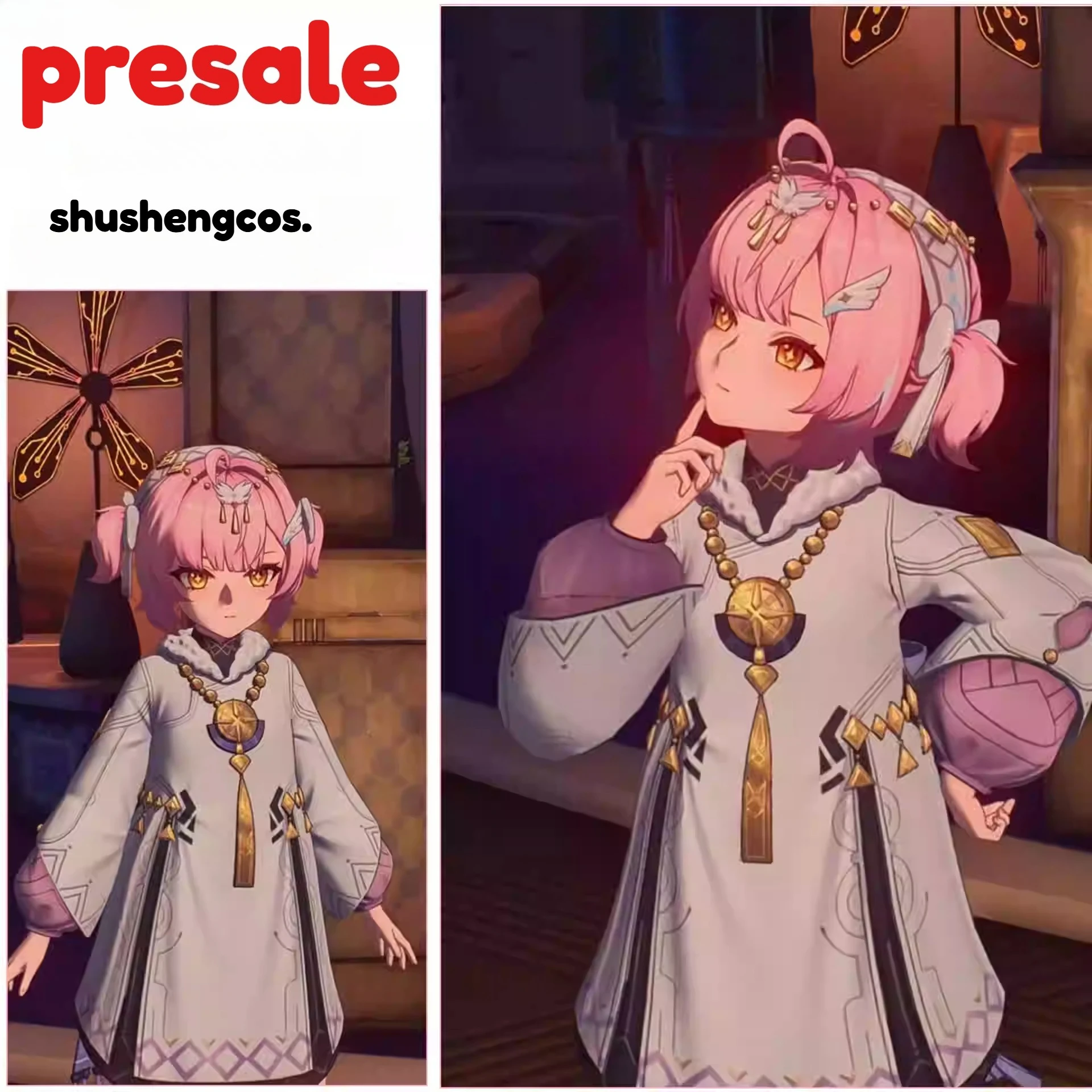 

Game Cosplay Series: Wuthering Waves-（Aemeath/Child Aemeath） Cosplay Costume full set 1/3 Delusioncos New store discount of 30%