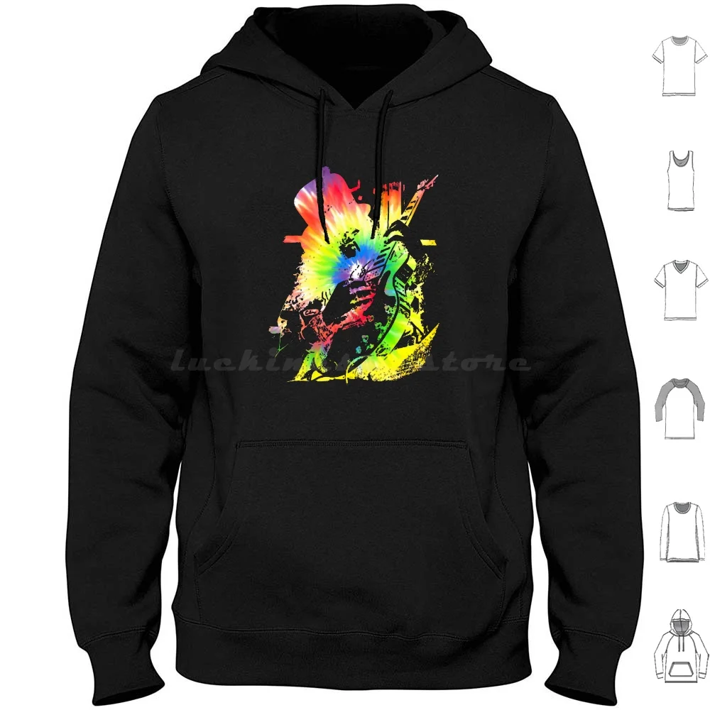 Sudaderas con capucha Water Color Slash de manga larga, Guns And Roses, banda de guitarra de los años 80, Guns Hard Roses N Roll, Heavy Metal, Axl Rose