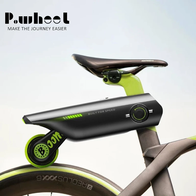 

Smart Integrated PWHEEL Bike Assistor Wheel Instantly Turns Regular Bicycle Into Electric Bike With Sensor Powered Assistance