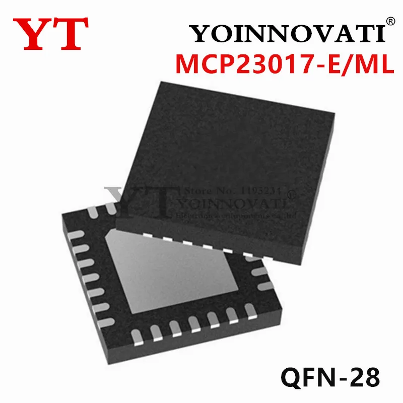 5PCS-50PCS New Original MCP23017-E/ML  23017-E/ML  QFN-28