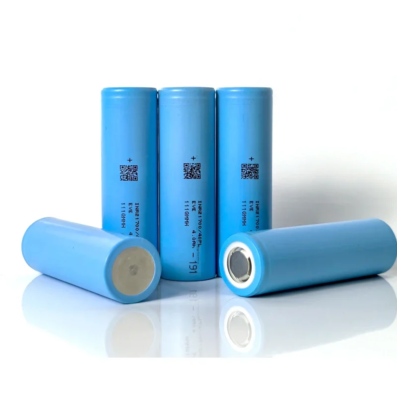 1-10piece Original EVE INR21700/40PL 21700 Battery 40PL 3.6V 4000mah 70A Lithium-ion Rechargable Cell Cells Tabless & High Power