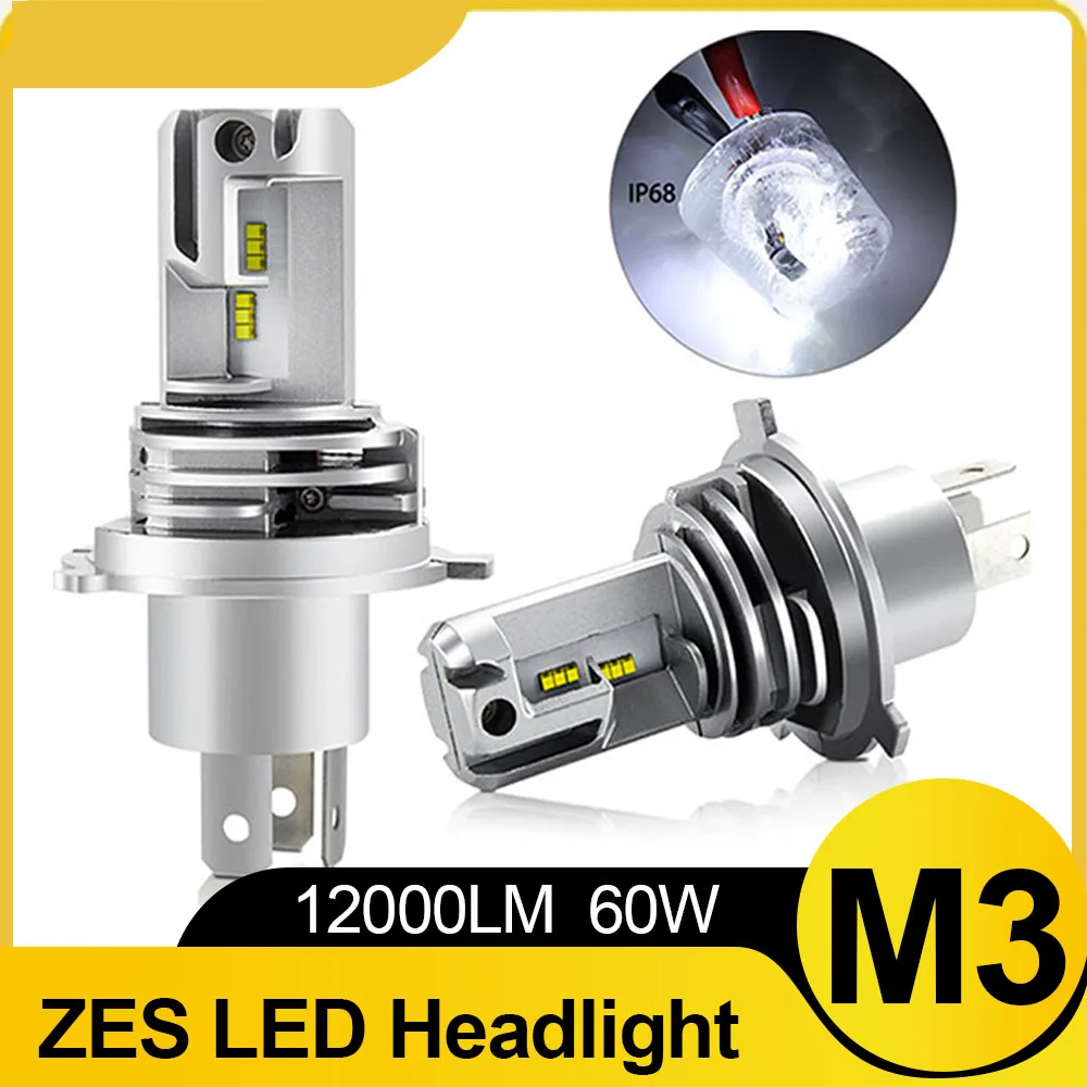 

ZES Chip H1 H3 H4 H7 LED H8 H11 H16 9005 HB3 9006 HB4 H13 H27 880 881 Led Car Headlight Bulb Automobile Lights Turbo Lamp