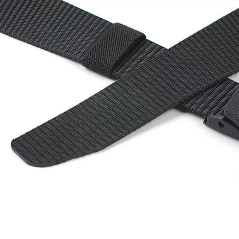 EVANGELION أحزمة الرجال أنيمي التلقائي مشبك في الهواء الطلق مغامرات التكتيكية حزام خصر للجنسين التدريب العسكري الرياضة قماش أحزمة