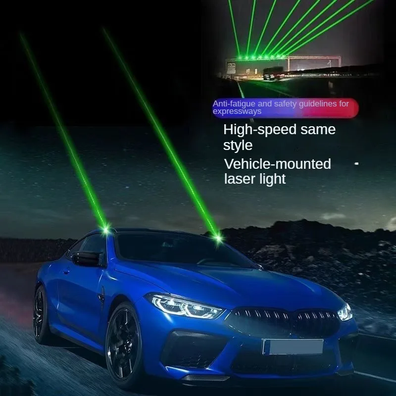 Laser Laser Light Is Used on the Car, Which Can Be Taken Far Away and Very Bright. It Is Suitable for Motorcycle-Sized Cars.