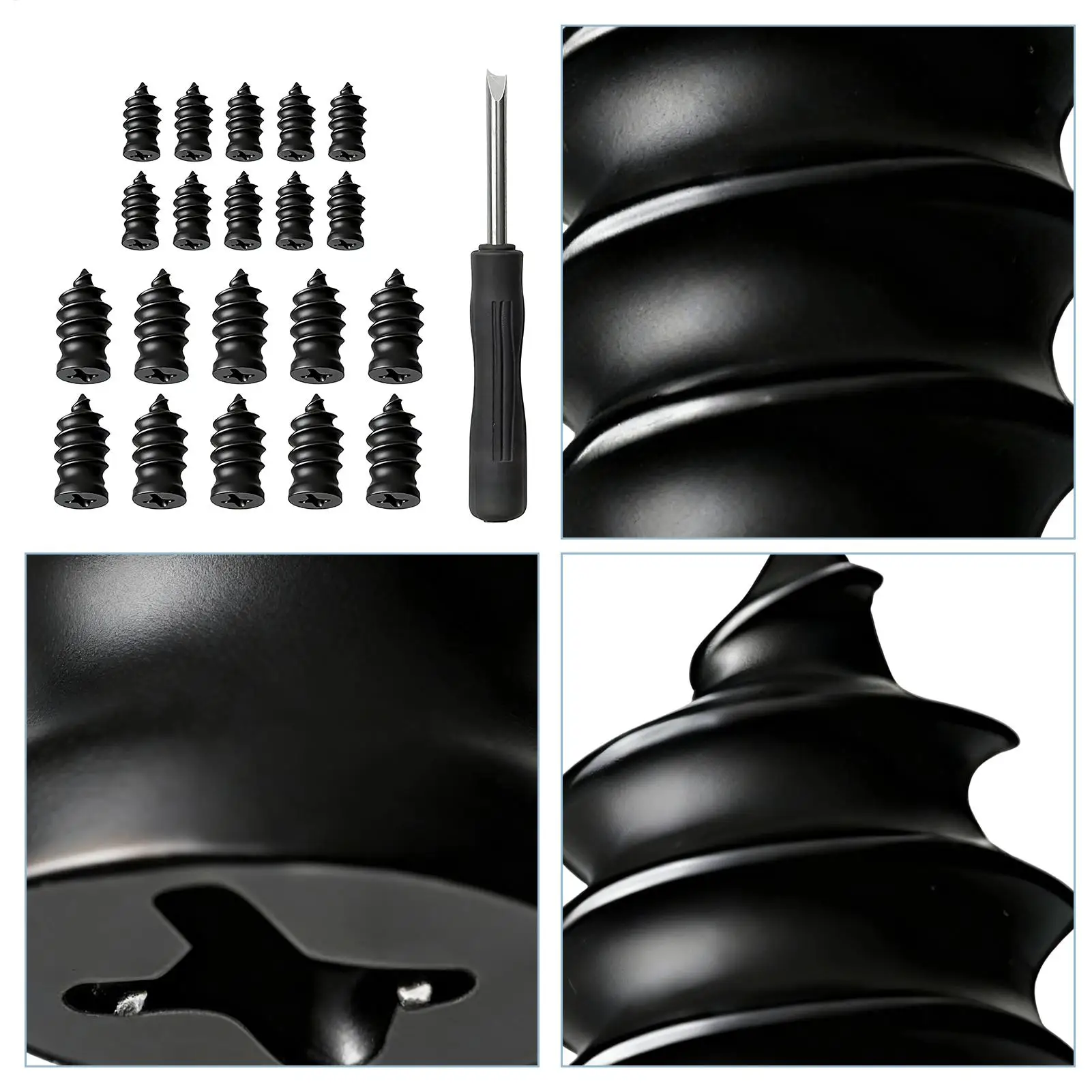 Tire Repair Rubber Nail Kit Fast Mending Fix Tool Tire Repair Nail Roadside Long Distance Travel Daily Commuting Camping Highway