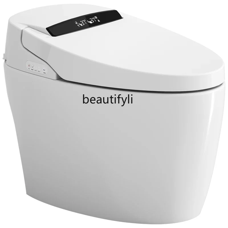 

Smart toilet instant siphon household ceramic toilet fully automatic flip no water pressure limit