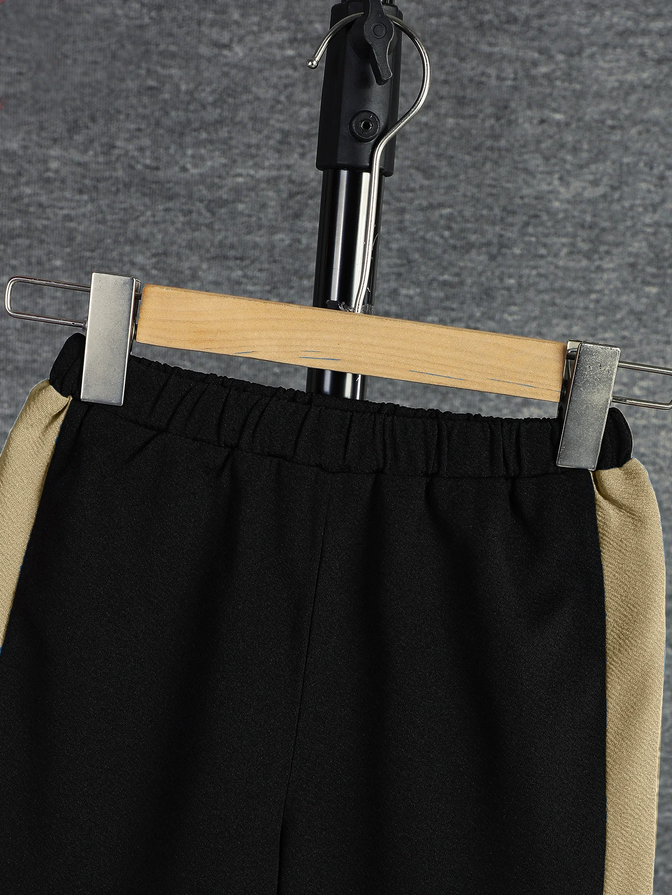 2-teiliges Set für Jungen, lässiges Outfit, Farbblock-Kurzarm-T-Shirt und Shorts, bequeme Sommer-Kinderkleidung, 8 Farben für Alter 7–15 Jahre – Detail 24