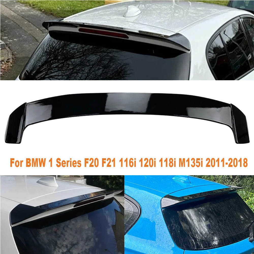 

For BMW 1 Series F20 F21 116i 120i 118i M135i 2011-2018 Car Tail Wings Fixed Wind Spoiler Rear Wing New Gloss Carbon Auto Parts