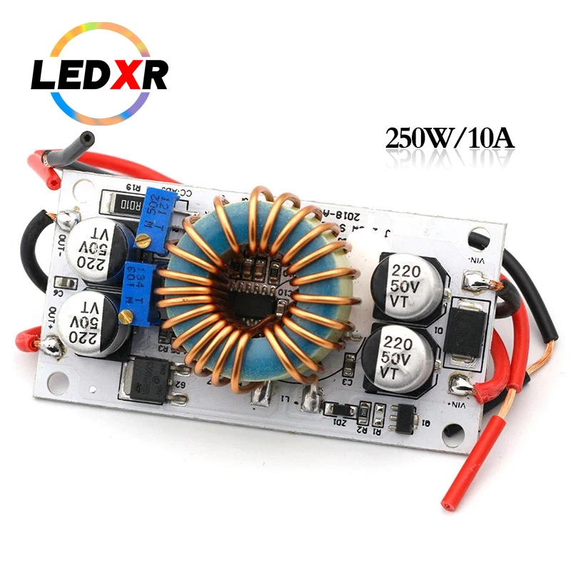 250W LED boost drive power 6A MAX boost DC power supply 8.5 V-48V to 10-50V boost constant voltage current drive power supply