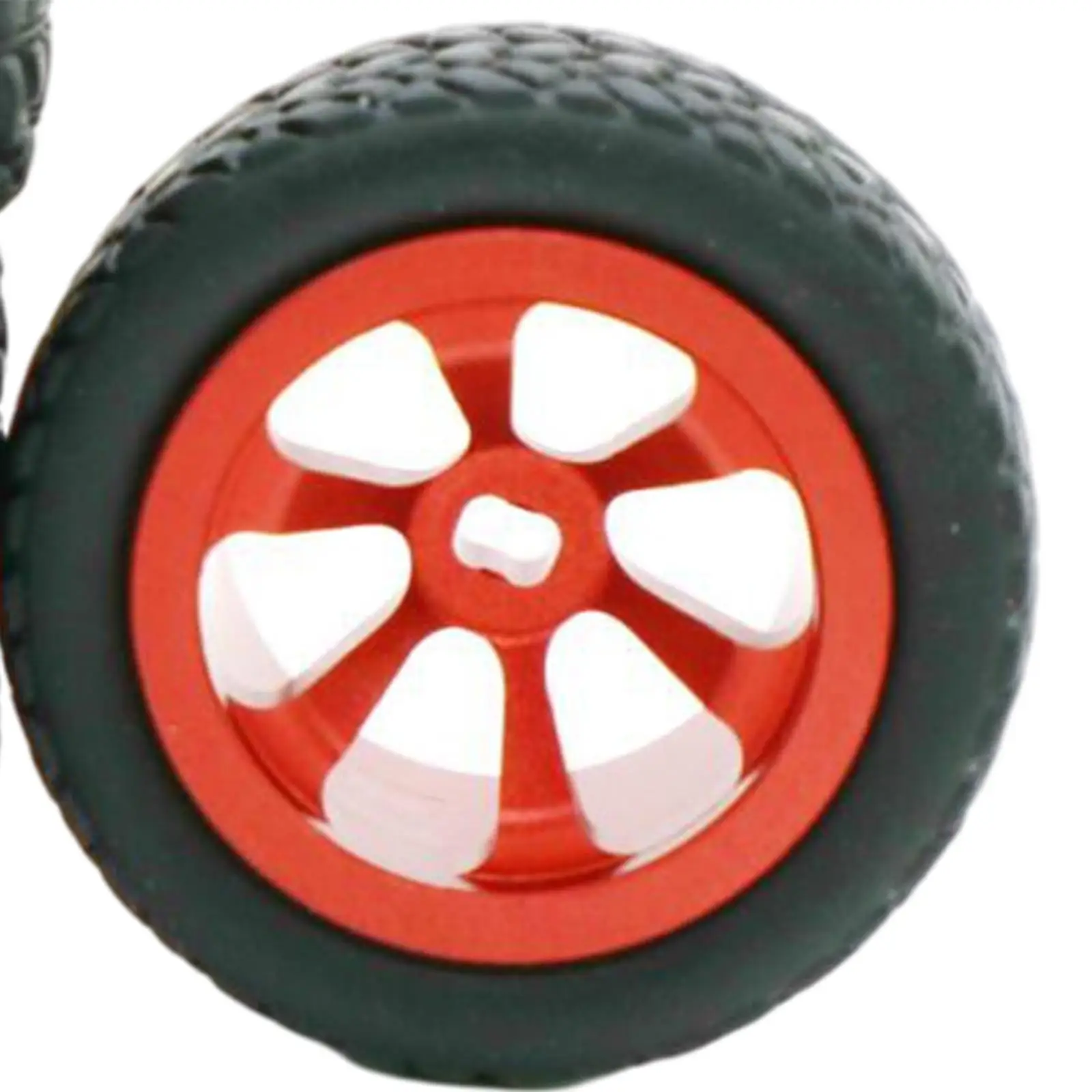 

4 Pieces Rubber Tires&Wheel Rims for Wltoys 1/28 K969 K979 RC Car