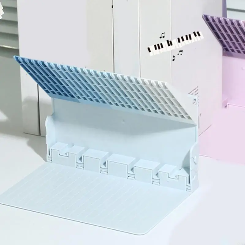 CORA Piano Bookends Gradient Color Bookends Decorative Bookends Book End Book Holders Book Stoppers for Library Office