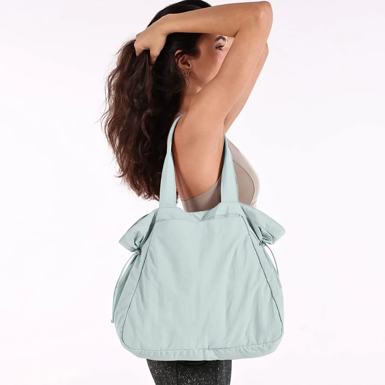 2024 new Amazon\'s best-selling LULU handbag tote bag 18L waterproof yoga women casual Fashion minimalist sports Bag shoulder bag