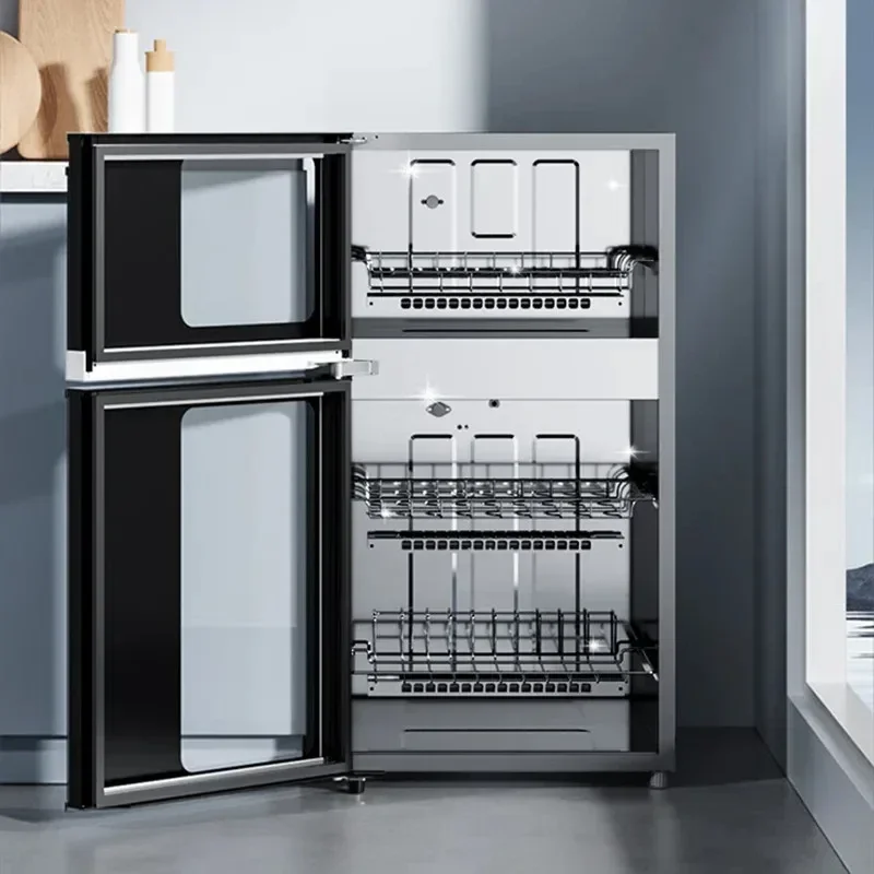 ميديا-أدوات المائدة المطبخ تطهير خزانة ، ارتفاع درجة الحرارة تطهير خزانة ، آلة التجفيف ، 77L