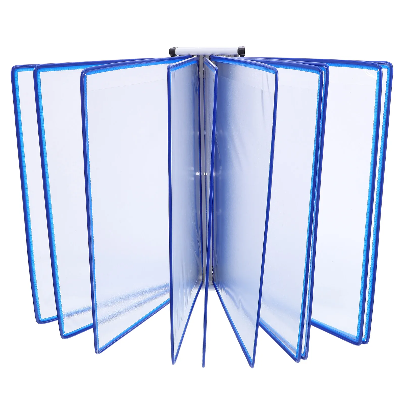 

10 Page Wall File Holder Wall-Mounted Document Display Rack Space Saving Office Organizer for Conference Meeting Rooms Brochure