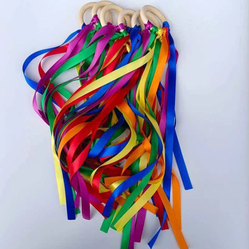 Rainbow Hand Kites Wands Monte - đánh giá và giá Gymnastic Ring Wood