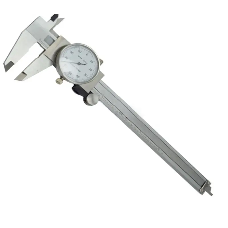 

0-150mm Metric Gauge Measuring Tool Dial Vernier Caliper Shock-proof Vernier Caliper 0.02mm DC104-200