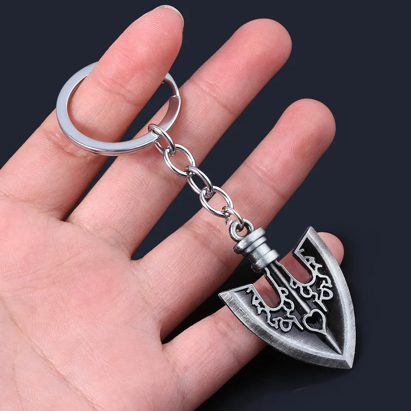 New Anime JOJOS BIZARRE ADVENTURE Necklaces Kujo Jotaro Arrow Metal Pendant Chain Choker keychain Charm Gifts Jewelry collares