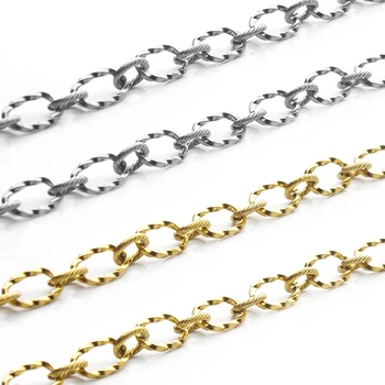 Bijoux optiques en acier inoxydable JOFor, résultats exécutifs, bracelet à bricoler soi-même, fournitures de composants de collier, ne se décolore jamais, 1m