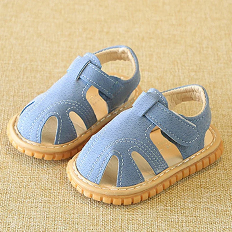 New Baby Shoes First Shoes Newborn Boy Girl First Walkers Indoor Non-slip Baby Sandals Rubber Sole Summer Beach Infant Sandal