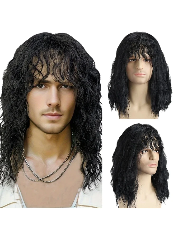 

European and American hairbands, African curls, hair, short curly hair, hair covers, wigs Synthetic fiber wig