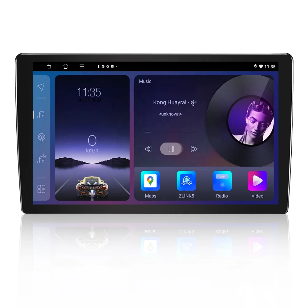 

STLFUniversal 10-Inch 2Din IPS Screen Android 10 Car Stereo Player DSP GPS CarPlay RGB 4K Portable 2+32G Multimedia Radio