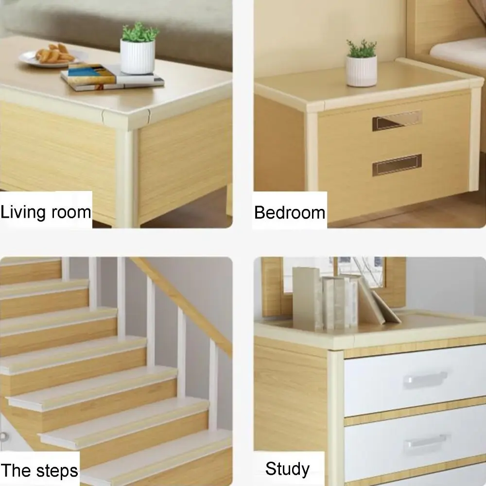 شريط حماية حافة مكتب سلامة الطفل ، شريط واقي زاوية الطاولة ، وسادة تصادم ، مصد الرغوة ، شريط مجاني ، 2 متر #5