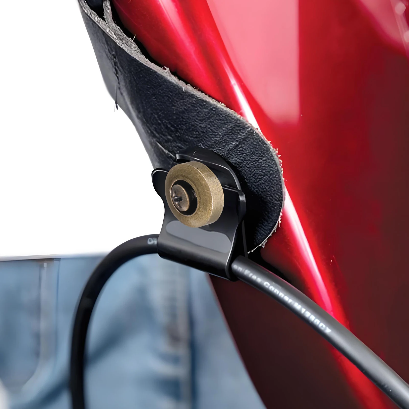 

2pc Metal Strap Locks Set For Electric Acoustic Guitar Durable Steel Secure Snap Closure Includes Screws Gasket Bronze Black