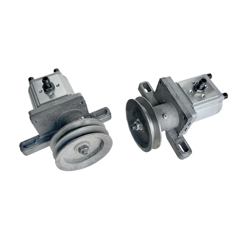 

3 series gear pump 306/310 hydraulic oil pump single & double slot pump seat wheel power machine,Sturdy,Precision manufacturing