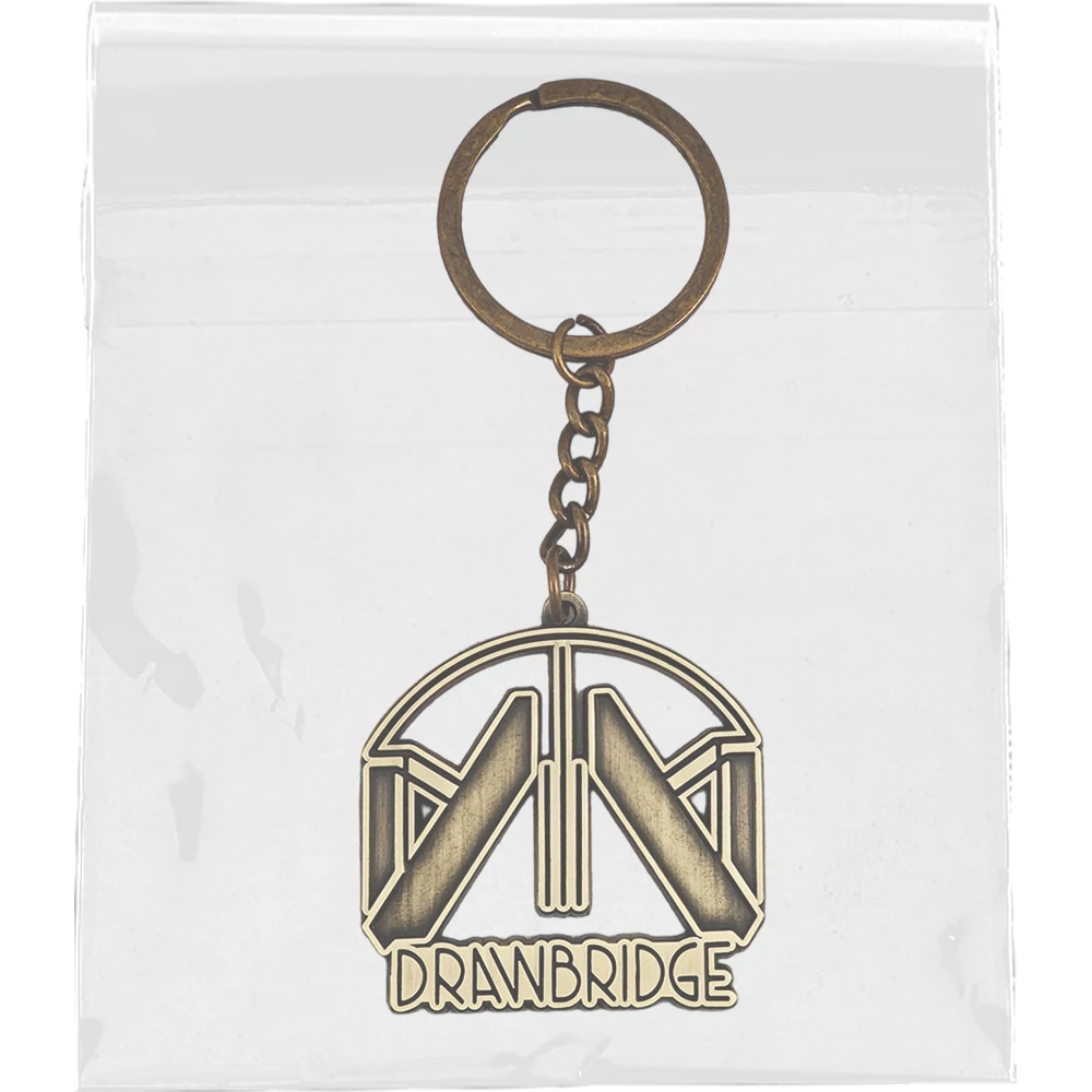 Death Stranding 2 Schlüsselanhänger Metall-Brücke Logo Anhänger Schlüsselring Fragile Logistics Hideo Kojima Spiel-Fans Cosplay Rucksack Auto B – Detail 8