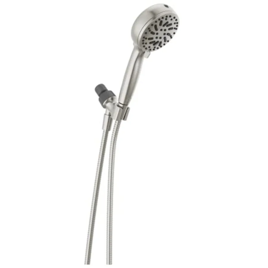 

Faucet ProClean Brushed Nickel Shower Head with Handheld, Showerhead with High Pressure Spray, Handheld Shower Head, 6 Spray Se