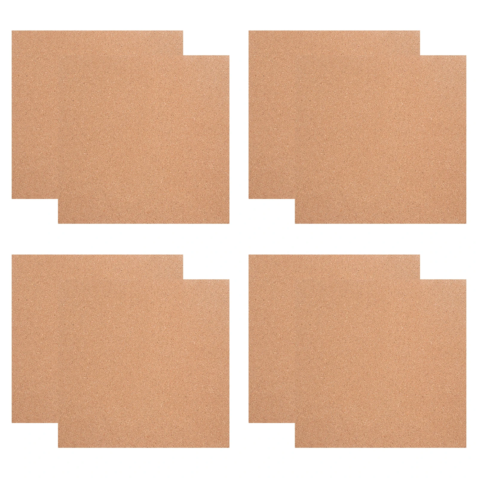 

8 Pcs Cork Board Cubes Noticeboard Desktop Corkboards for Wall Bulletin Walls Office