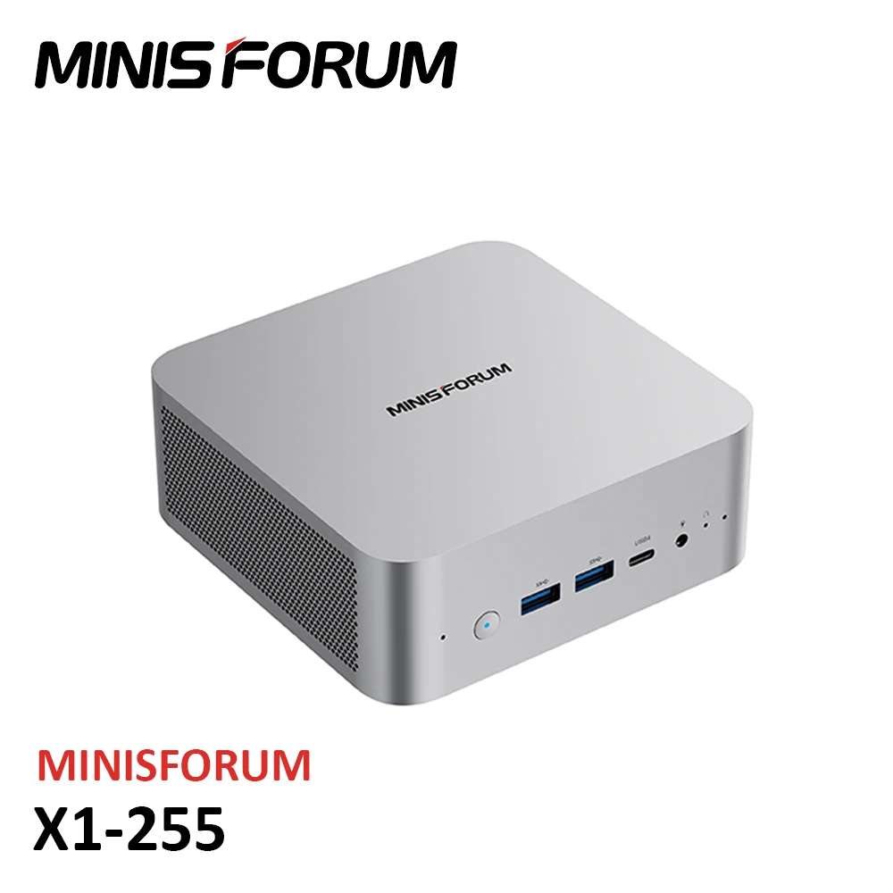 MINISFORUM AI X1 Mini PC AMD Ryzen 7 255 DDR5 32GB 1TB SSD WiFi 7