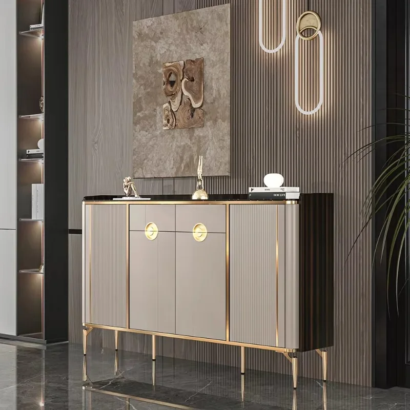 Nordic Drinks Cabinets Storage Bathroom Close Minimalist Storage Cabinets Ultra Thin Sideboard Armoires De Salon Home Furniture