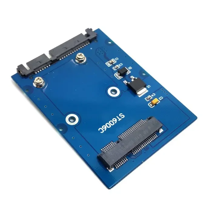 نوع نحيف صغير PCI-Express pcie pci Express PCI-E ssd mSATA SSD إلى 2.5 "SATA ssd 3.0 22pin HDD بطاقة محول القرص الصلب PCBA