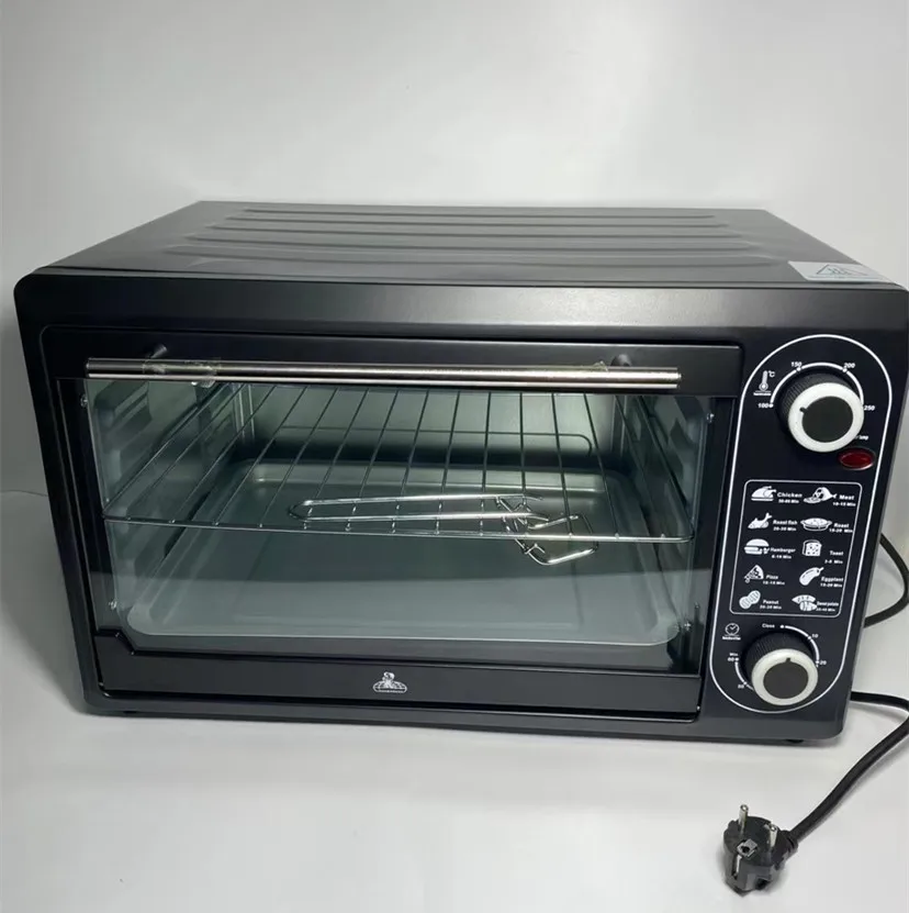 48L Large Capacity Electric Oven Pizza Cake Baking Oven For Home Kitchen Appliance English with Operation Panel and EU Plug