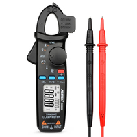 Mestek Mini Clamp Meter AC Current 200A Auto Range AC/DC Voltage Temperature Measurement Send Probe Clamp Meter Protable Meter